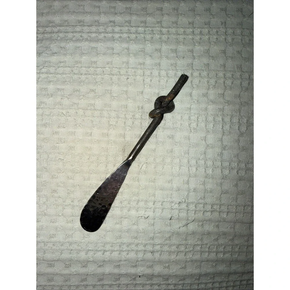 Iron Spreader Hand Forged Butter knife Cheese Spreader